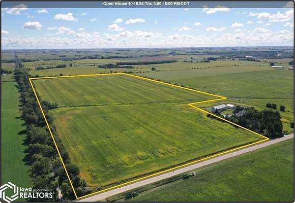 77.91 Acres of Agricultural Land with Home for Auction in Waverly, Iowa