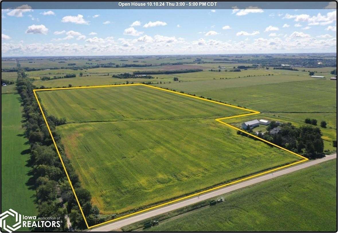 6.81 Acres of Land with Home for Auction in Waverly, Iowa