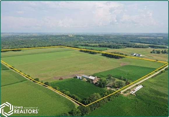 98 Acres of Agricultural Land for Sale in Hopkinton, Iowa