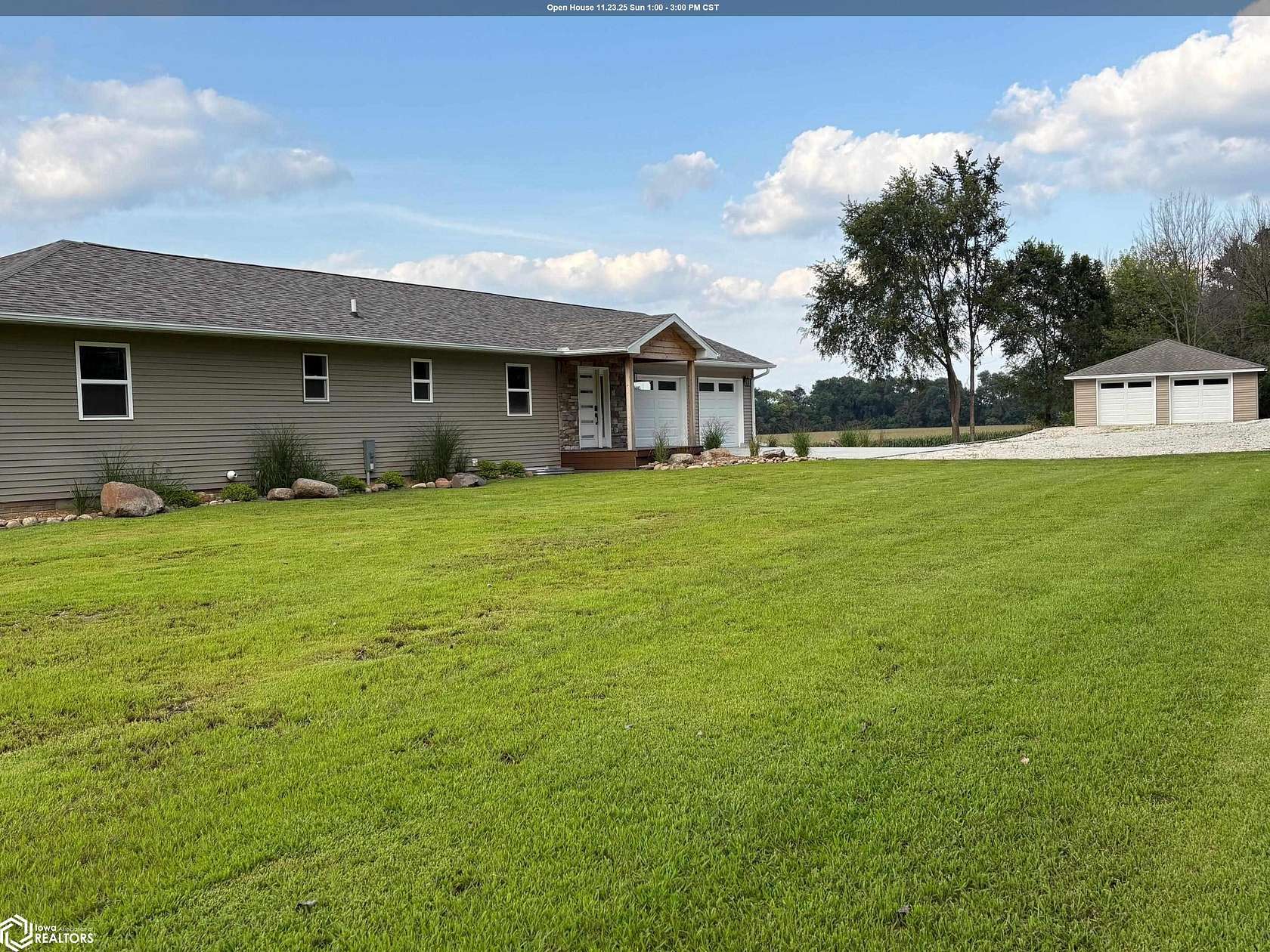 2.42 Acres of Residential Land with Home for Sale in Iowa Falls, Iowa