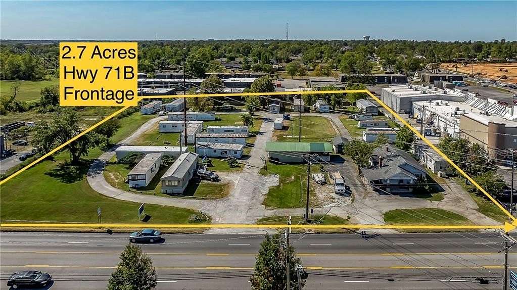 2.7 Acres of Improved Mixed-Use Land for Sale in Rogers, Arkansas