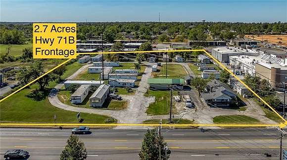 2.7 Acres of Improved Mixed-Use Land for Sale in Rogers, Arkansas