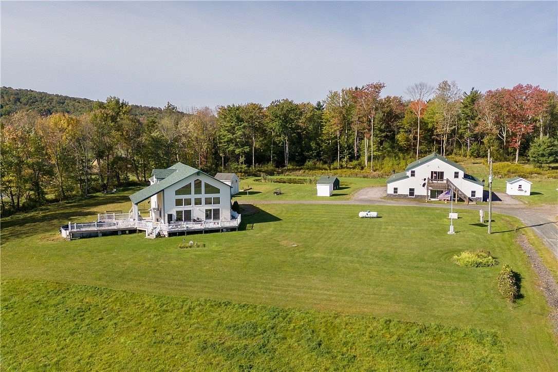 17.67 Acres of Recreational Land with Home for Sale in Butternuts Town, New York