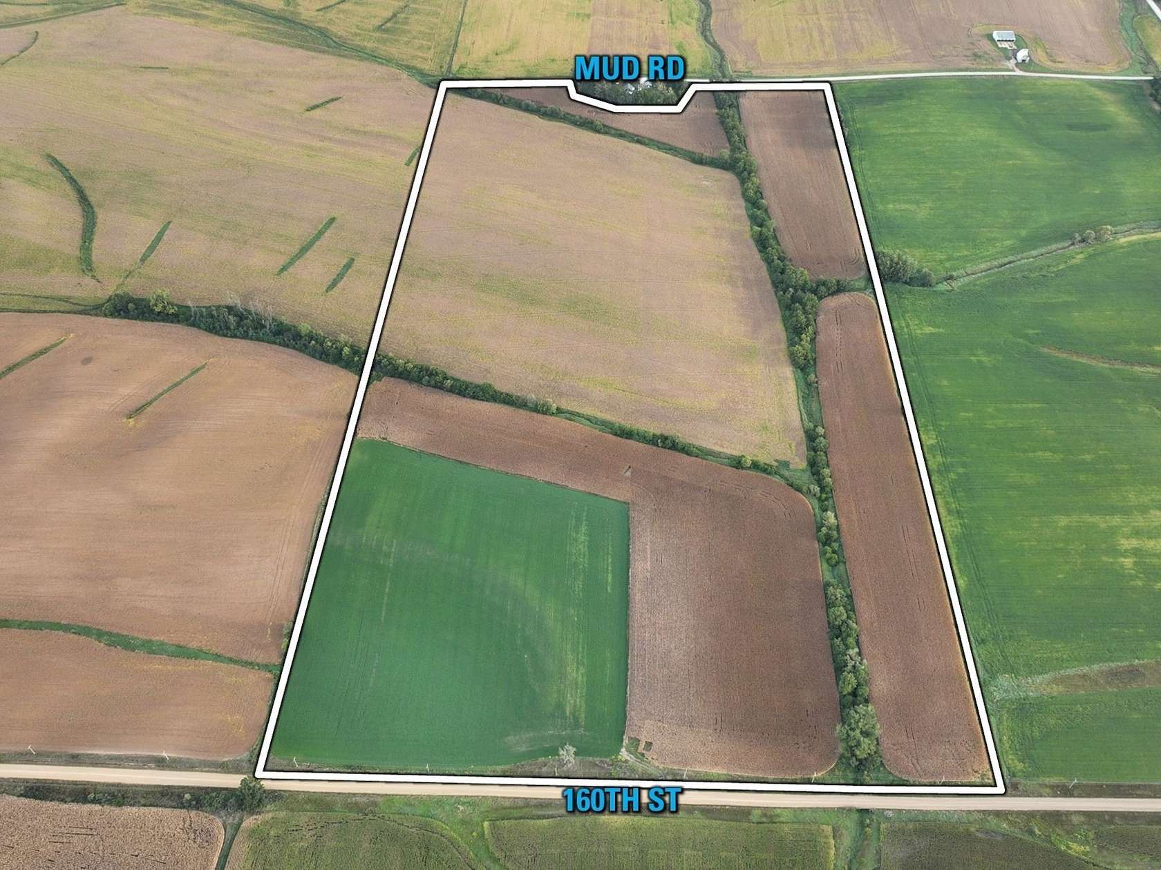 77.29 Acres of Recreational Land & Farm for Sale in Honey Creek Township, Iowa