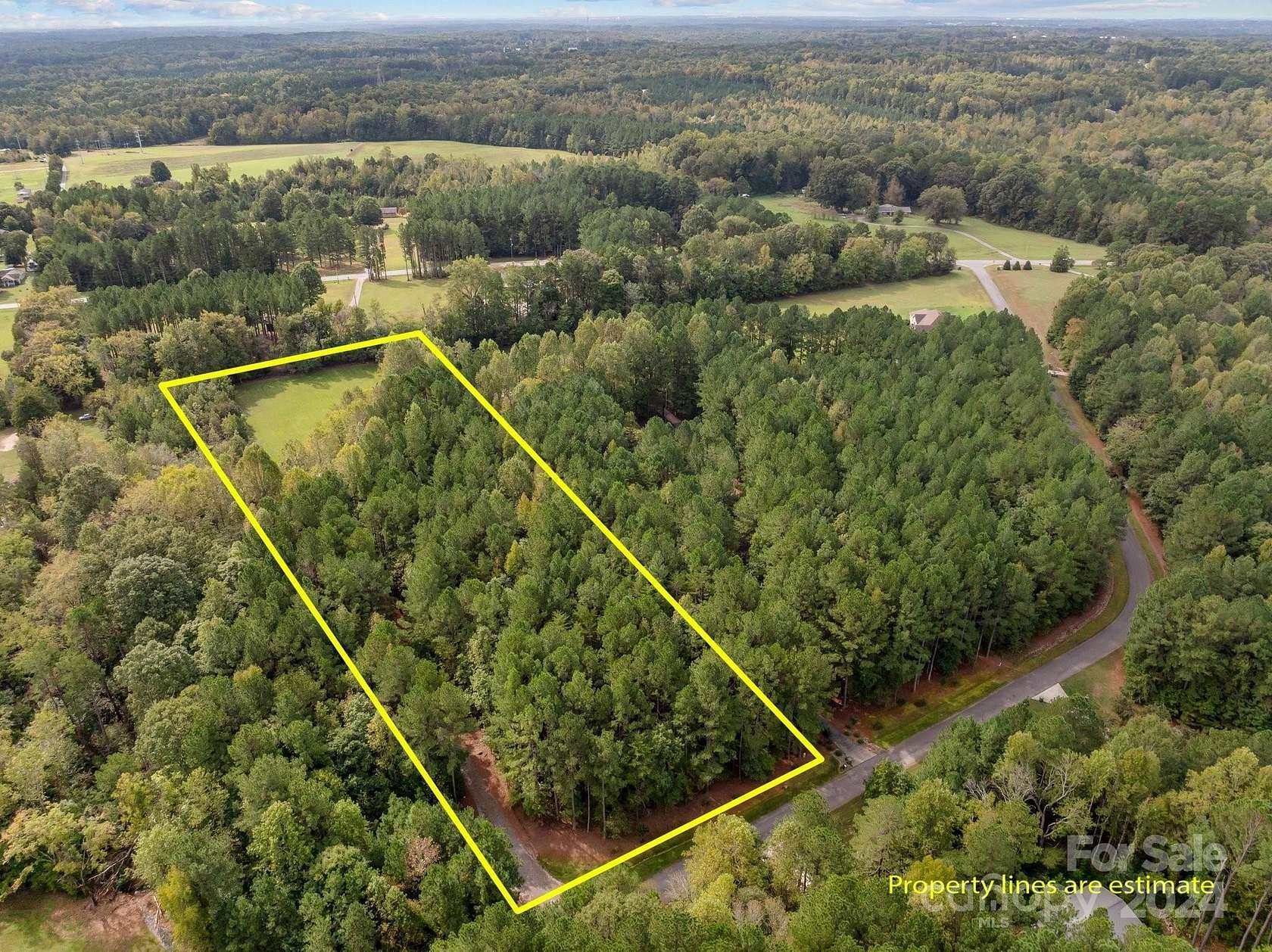 3.57 Acres of Residential Land for Sale in Rockwell, North Carolina