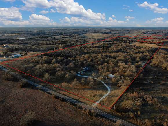 137 Acres of Land with Home for Sale in Roff, Oklahoma