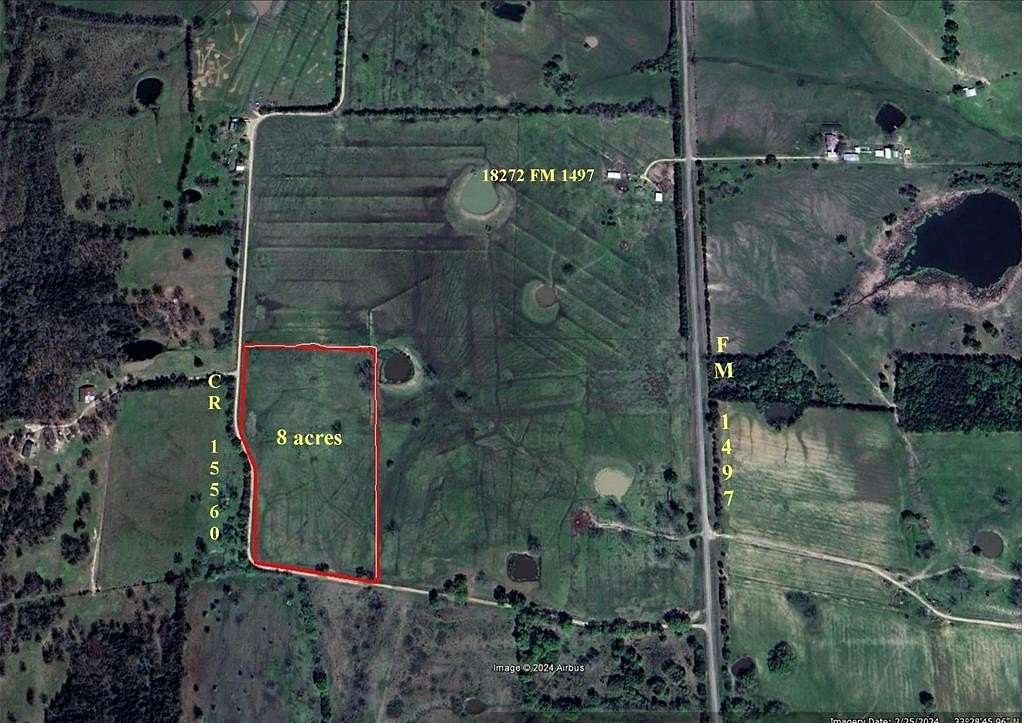 8 Acres of Land for Sale in Paris, Texas