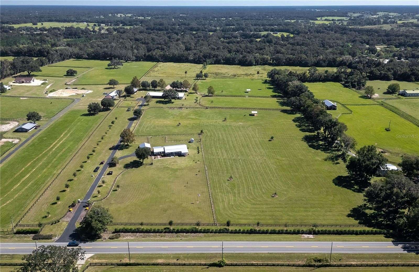 20.01 Acres of Land with Home for Sale in Reddick, Florida