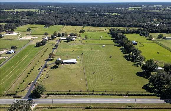 20.01 Acres of Land with Home for Sale in Reddick, Florida