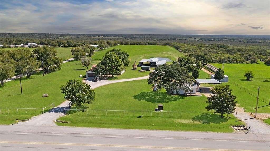 9.92 Acres of Land with Home for Sale in Cisco, Texas