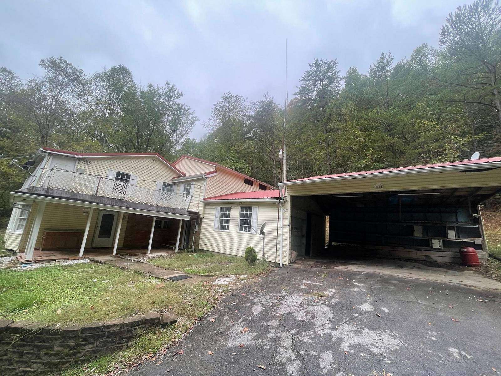 11.47 Acres of Land with Home for Auction in Charleston, West Virginia