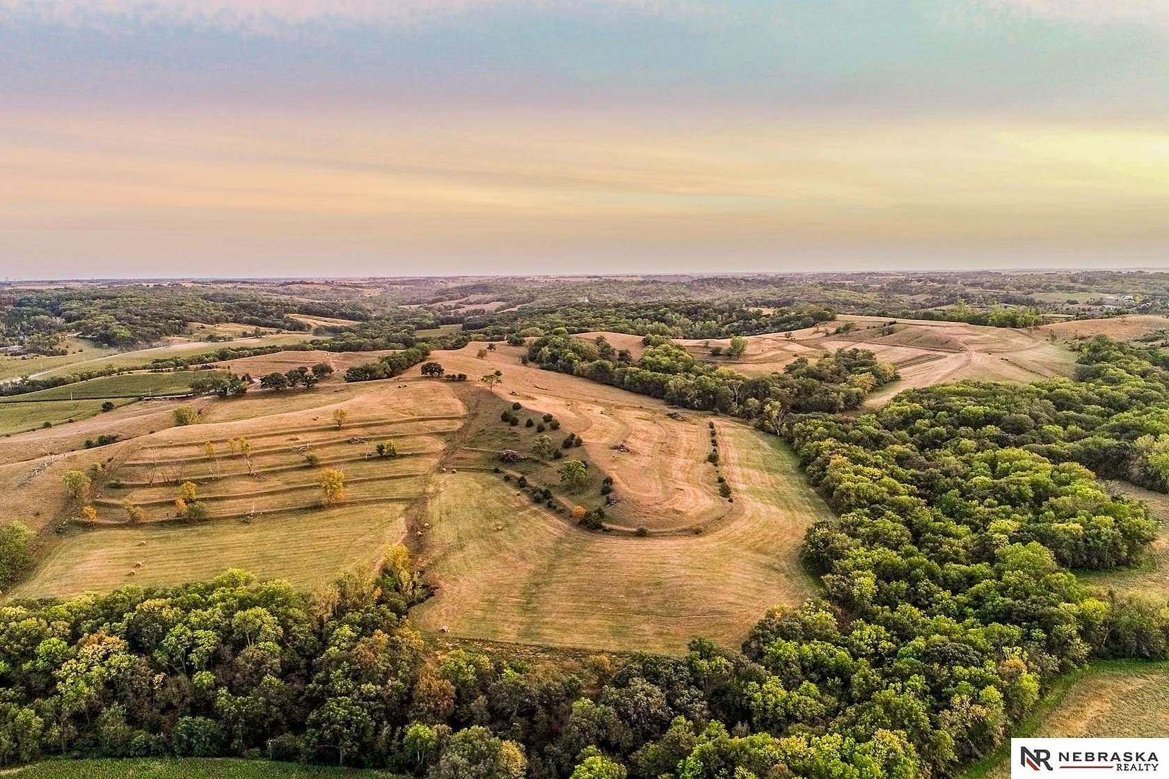 146.4 Acres of Agricultural Land with Home for Sale in Blair, Nebraska