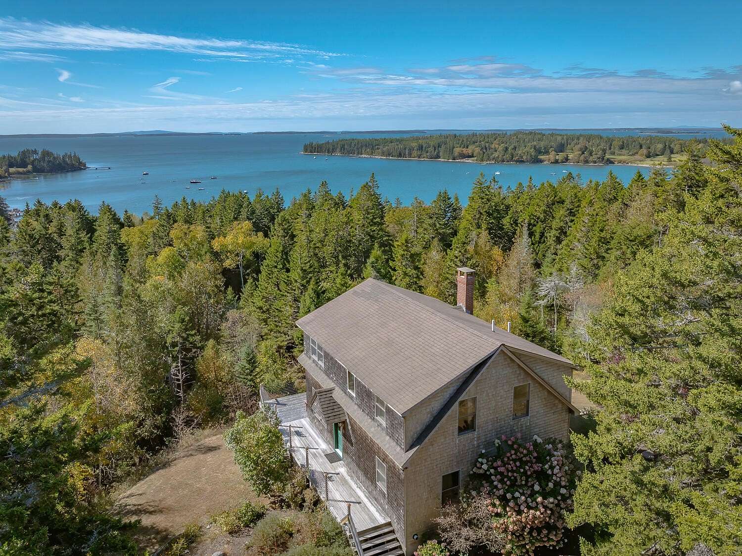 10.02 Acres of Land with Home for Sale in Tremont, Maine