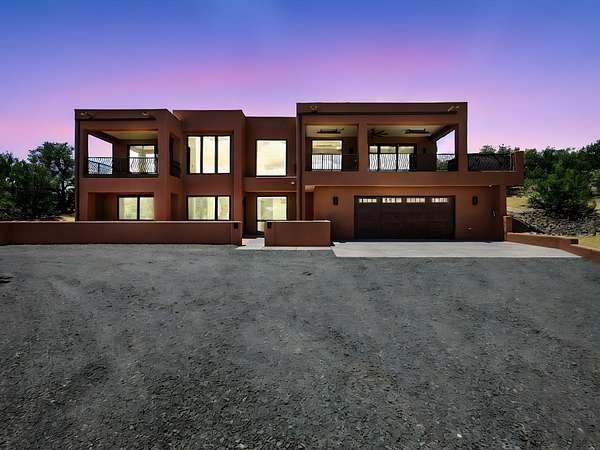 2.5 Acres of Residential Land with Home for Sale in Santa Fe, New Mexico