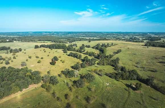 806 Acres of Agricultural Land with Home for Sale in Cabool, Missouri