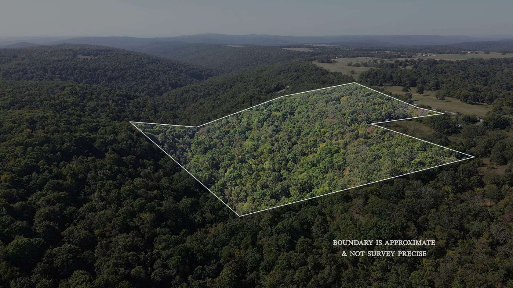 38 Acres of Recreational Land with Home for Auction in Canehill, Arkansas