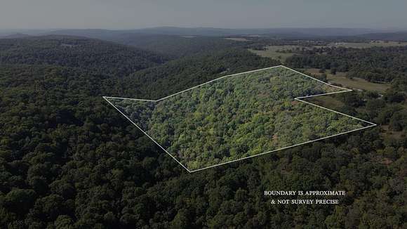 38 Acres of Recreational Land with Home for Auction in Canehill, Arkansas