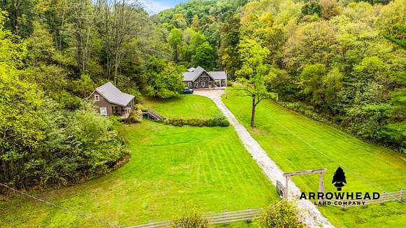 70 Acres of Recreational Land with Home for Sale in Nelsonville, Ohio