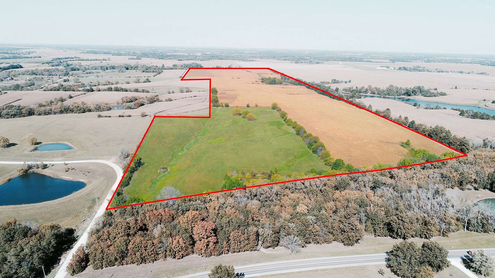 141.85 Acres of Land for Sale in Memphis, Missouri