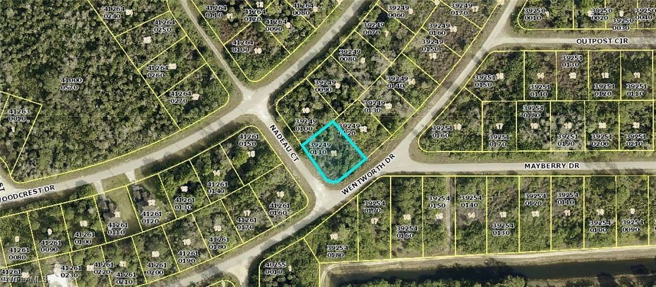 0.292 Acres of Residential Land for Sale in Lehigh Acres, Florida