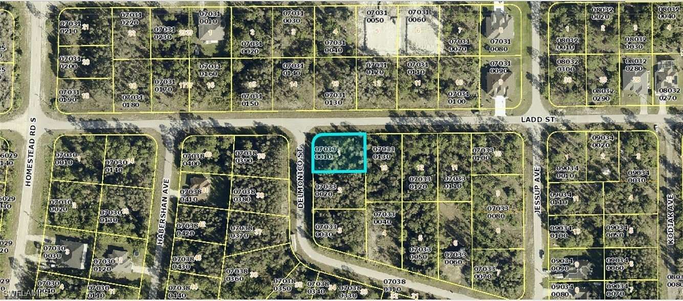 0.258 Acres of Residential Land for Sale in Lehigh Acres, Florida