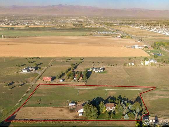 7.32 Acres of Land with Home for Sale in Windsor, Colorado