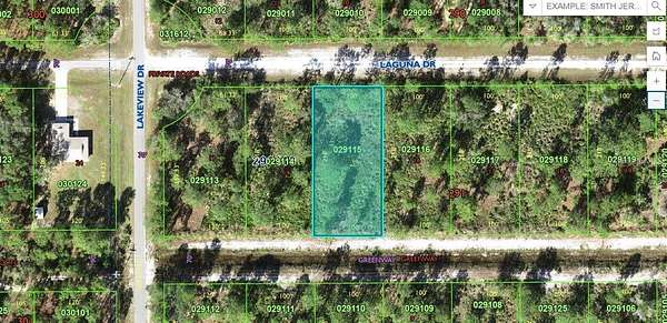 0.5 Acres of Land for Sale in Indian Lake Estates, Florida
