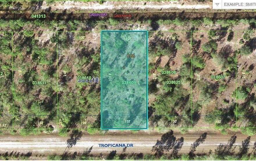 0.5 Acres of Land for Sale in Indian Lake Estates, Florida