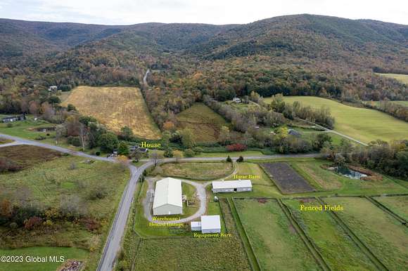 25.31 Acres of Agricultural Land with Home for Sale in Stephentown, New York