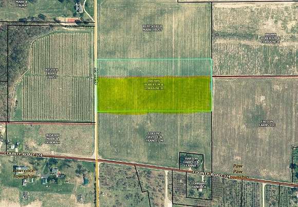 10.44 Acres of Agricultural Land for Sale in Paw Paw, Michigan