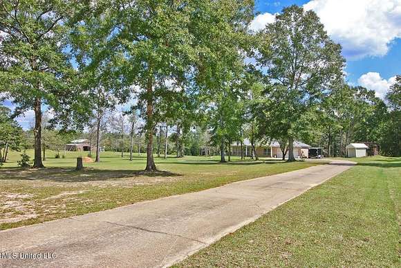 3 Acres of Residential Land with Home for Sale in Vancleave, Mississippi