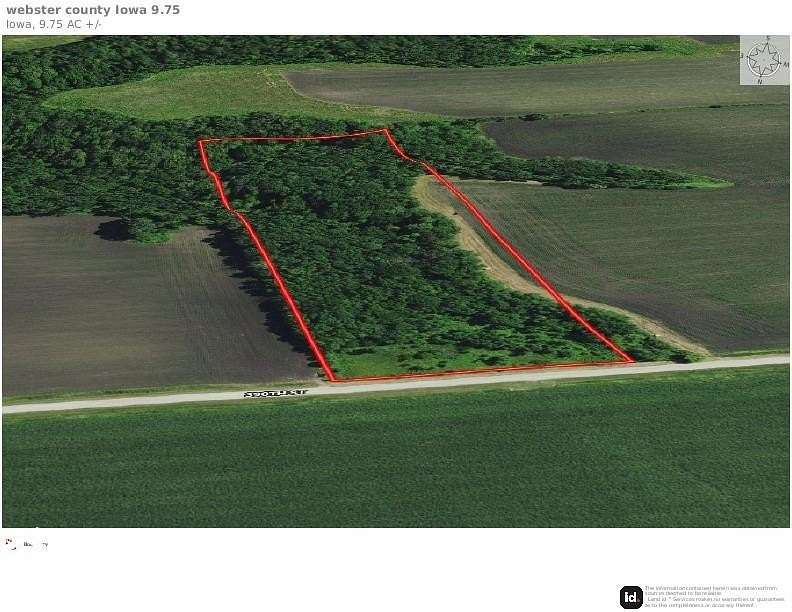 9.75 Acres of Land for Sale in Dayton, Iowa