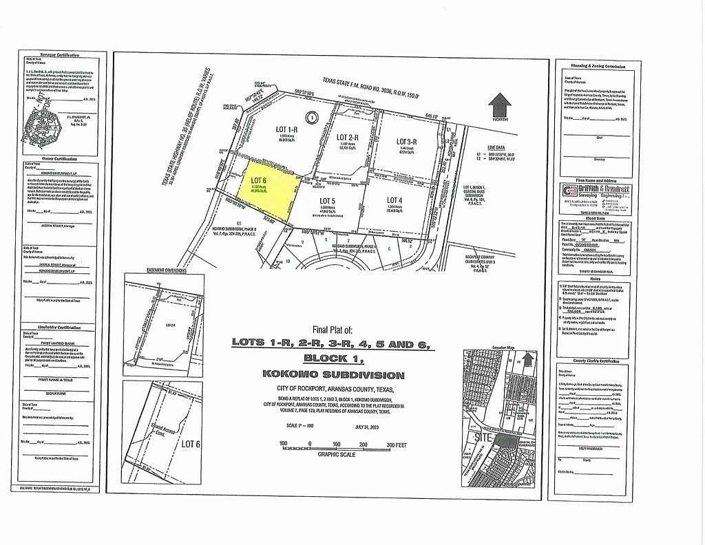 1.132 Acres of Commercial Land for Sale in Rockport, Texas