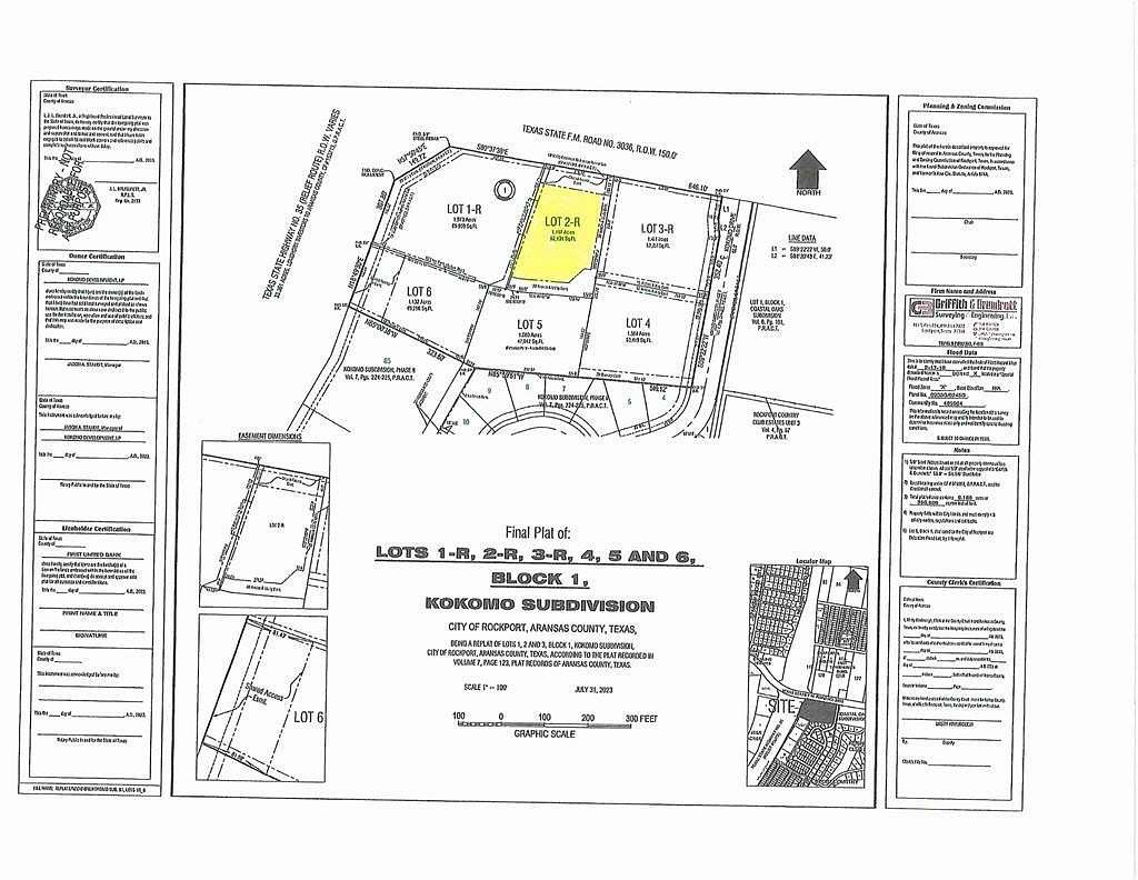 1.197 Acres of Commercial Land for Sale in Rockport, Texas