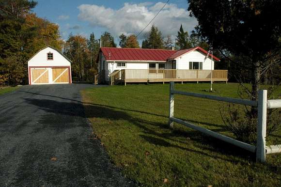 7.5 Acres of Residential Land with Home for Sale in Embden, Maine