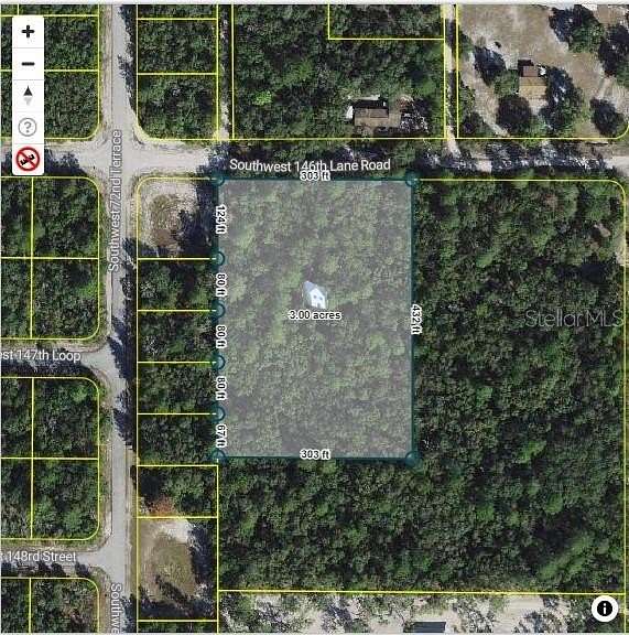 3 Acres of Residential Land for Sale in Ocala, Florida