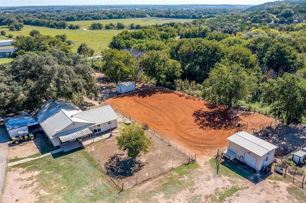 29.9 Acres of Agricultural Land with Home for Sale in Glen Rose, Texas