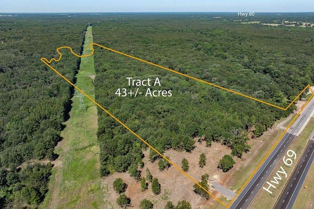 43 Acres of Land for Sale in Mineola, Texas