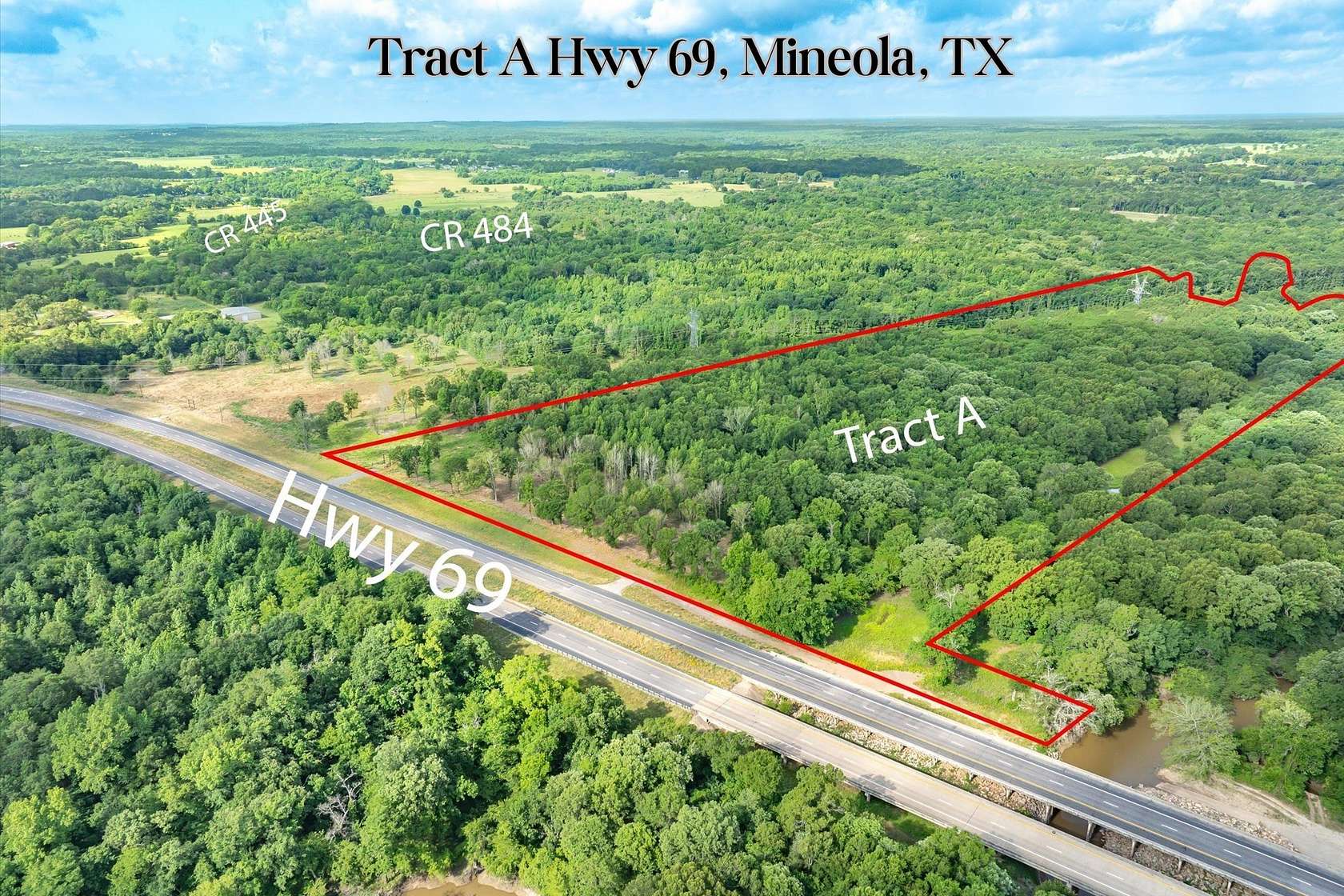 43 Acres of Land for Sale in Mineola, Texas