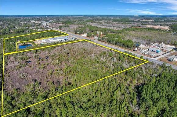 35.67 Acres of Commercial Land for Sale in Jesup, Georgia