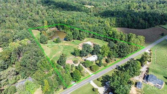 8.38 Acres of Land with Home for Sale in Hickory, North Carolina