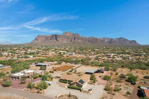 3.99 Acres of Residential Land with Home for Sale in Apache Junction, Arizona