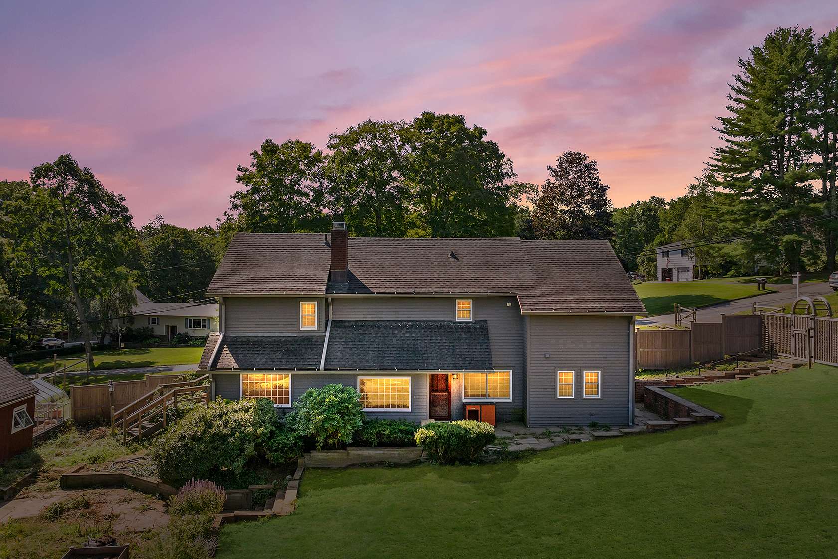 8 Acres of Land with Home for Sale in Sandy Hook, Connecticut