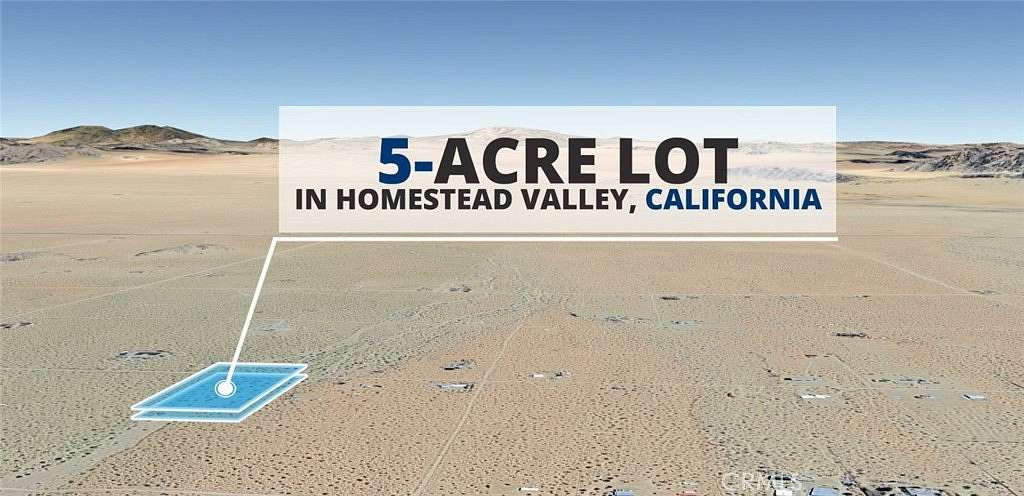 5 Acres of Land for Sale in Johnson Valley, California