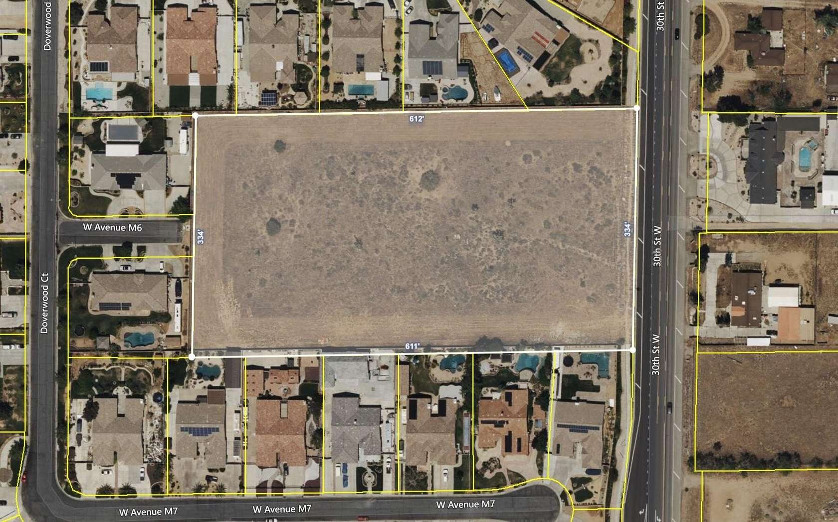 4.688 Acres of Residential Land for Sale in Lancaster, California