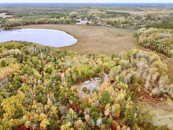 19.02 Acres of Recreational Land with Home for Sale in West Bend, Wisconsin