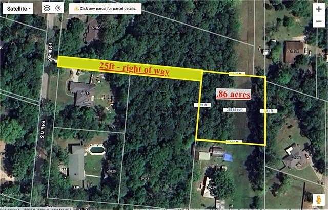 0.86 Acres of Residential Land for Sale in Lacombe, Louisiana