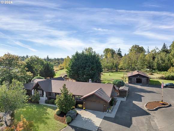 5.07 Acres of Land with Home for Sale in Ridgefield, Washington