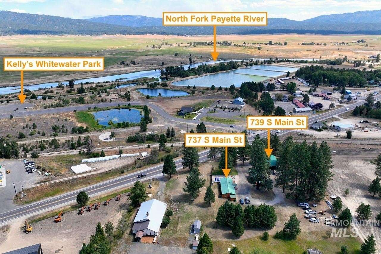 2.1 Acres of Residential Land with Home for Sale in Cascade, Idaho