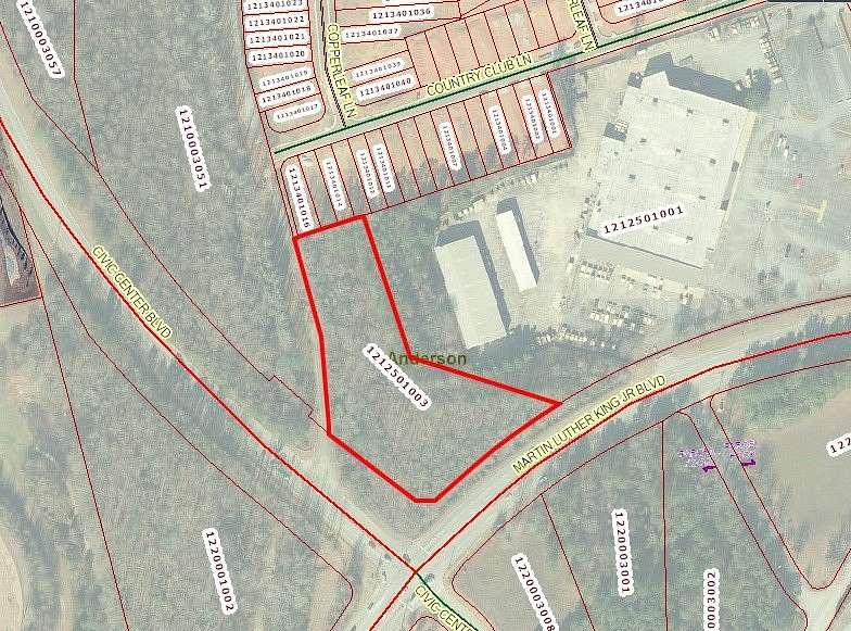 2.57 Acres of Commercial Land for Sale in Anderson, South Carolina